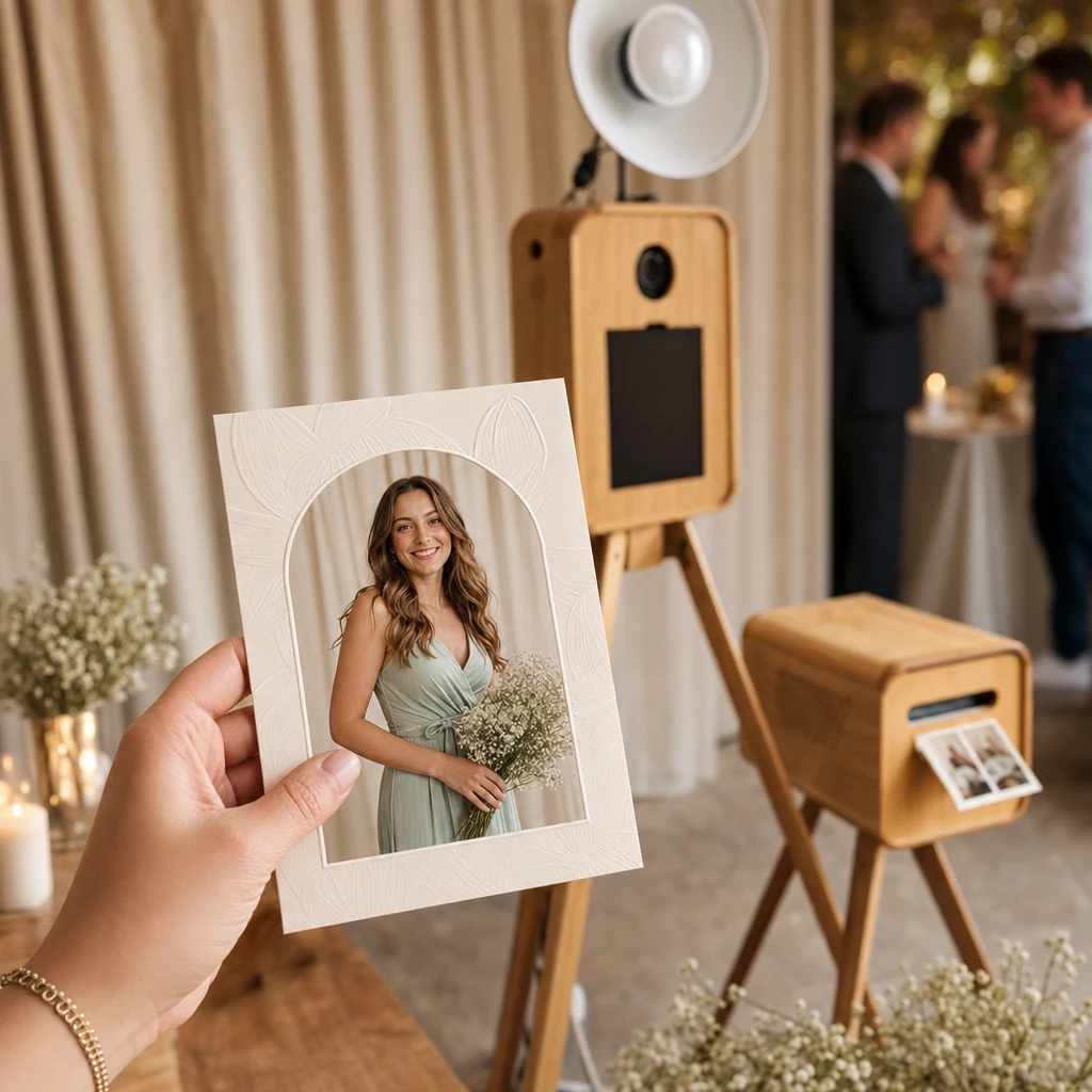 AI Booth printed portrait output for a Midrand event
